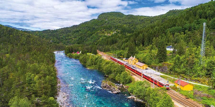 Travelling the stunning Bergen Railway route