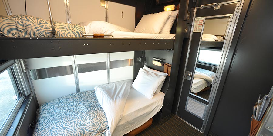 Sleeper Plus Cabins on the Canadian